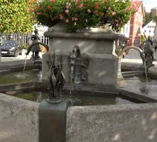 Brunnenanlage Marienplatz