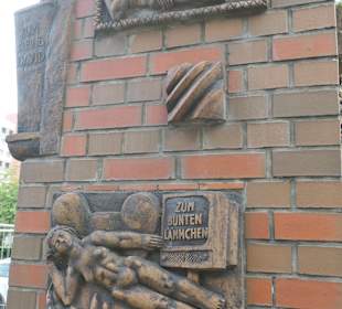 Die Hauszeichenstele in Magdeburg