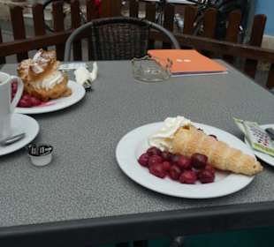 Schöne Kaffeepause, direkt im Stadtzentrum