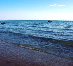 Vom Sunrise Richtung Kumköy-Evrenseki am Strand