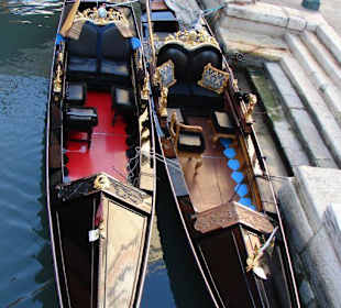 Gondeln in Venedig