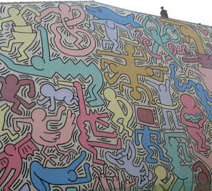 Keith Haring muur