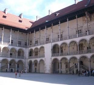 Schloß im Inneren vom Wawel