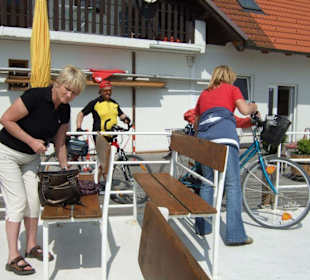 Radfahrer im Anmarsch