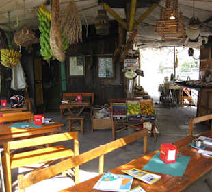 Urige Rast auf einer Tour durch den Norden