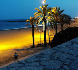 Der Strand von Barceloneta