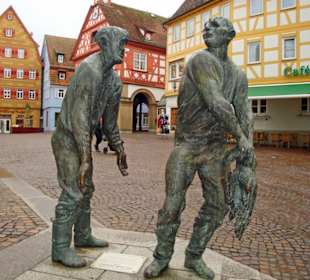 Denkmal für die "Taubenhäusler"