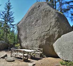 Rundgang durch das Felsenlabyrinth Luisenburg