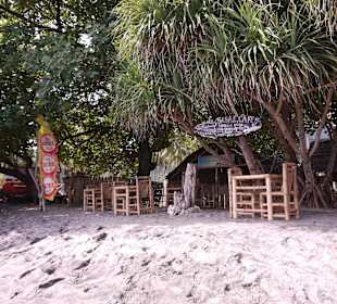 Sasak Cafe am Strand