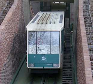Standseilbahn auf dem Petrin Hügel