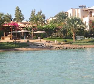 Blick vom Wasser aus