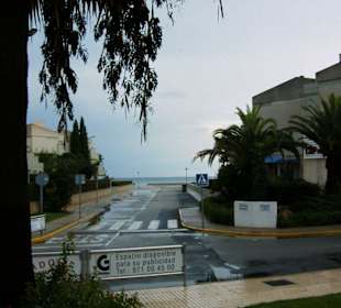 Blick auf den Strand