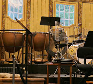 Die Konzertbühne in der Wandelhalle