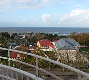 Vom Leuchtturm gegenüber vom Hotel Król Plaza Spa