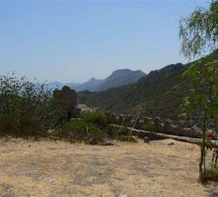 Blick in Richtung Gebirge