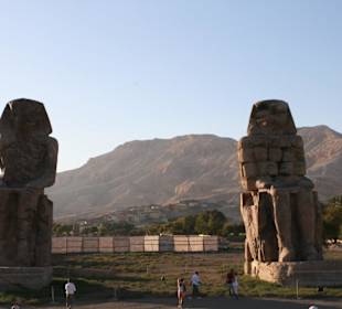 Memnon Skulpturen