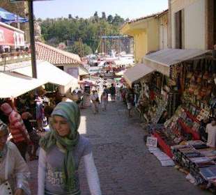 In den Gassen von Antalya