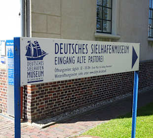 Eingang zum Sielhafenmuseum