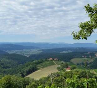 Aussicht von Kitzeck zur Koralpe