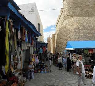 Bazar in der Medina von Hammamet