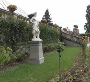 Innerer italienischer Rosengarten