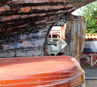 Rundgang über das Gelände der Museumswerft