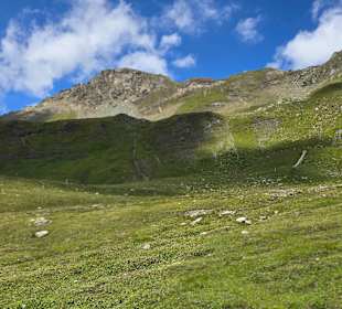 Die Abfahrt Blick hinauf