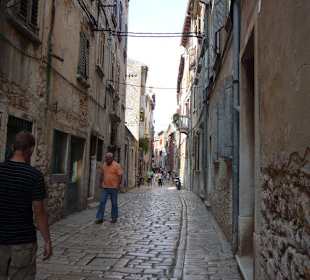 Gassen von Rovinj
