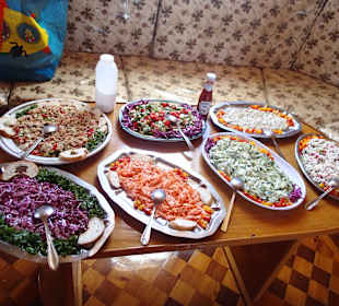 Klasse Verpflegung an Board!