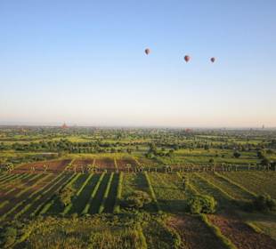 Ballonfahrt über Bagan