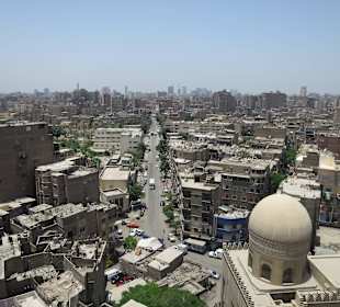 Großartiger Ausblick über Kairo