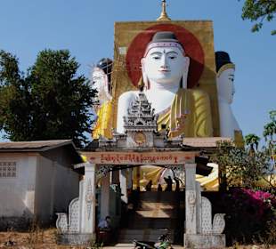 Die vier Buddhas von Kyaikpun