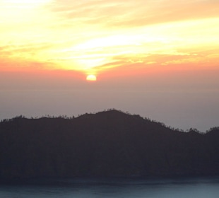 Traumhafter Sonnenaufgang Mount Batur