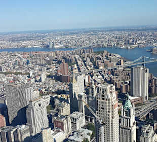 Der Blick aus dem 102. Stock