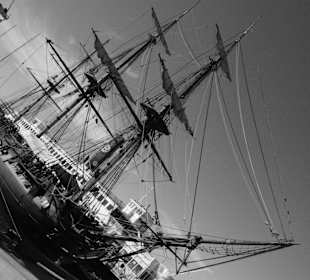 Ein Schiff des Museums