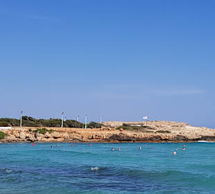 Kristallklares und warmes Wasser. 