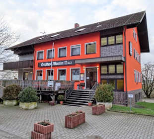 Außenansicht des Gasthaus Martin