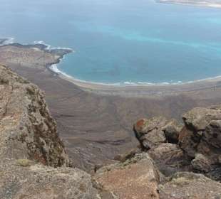 Blick auf Playa de Famara
