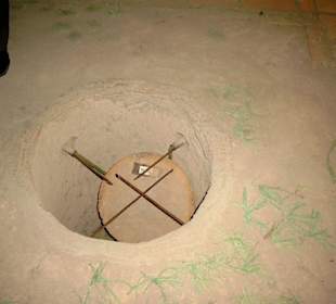 Eingebaute Bodenfallen