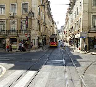 Im Centrum fährt die Tram