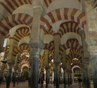 Mezquita mit seinen verschiedenen Kirchenschiffen