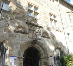 Bei der Besichtigung der Veste Coburg