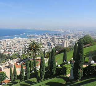 Hängende Gärten von Haifa.