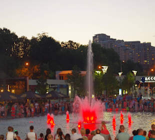 Аркадия, светомузыкальный фонтан