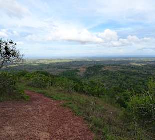 Auf dem höchstem Punkt, mit Blick aufs Meer