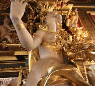 Detail Götterpforte im Goldenen Saal