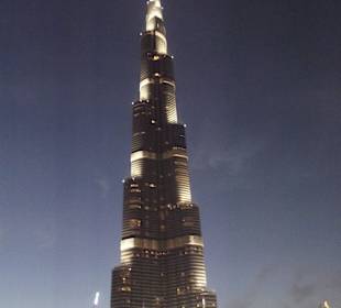 Burj Khalifa am Abend