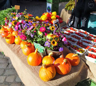 Eindrücke vom Wochenmarkt Südermarkt