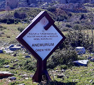 Antike Siedlung Anemurion