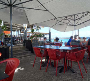 Restaurants am Strand